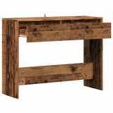Console Table Old Wood 100x35x76.5 cm Engineered Wood 856784