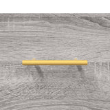 Highboard Grey Sonoma 34.5x34x180 cm Engineered Wood 3198847