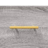 Highboard Grey Sonoma 69,5x34x180 cm Engineered Wood 3199807