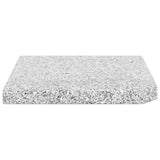 Umbrella Weight Plate Granite 25 kg Square Grey 45070