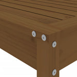 5 Piece Garden Bar Set Honey Brown Solid Wood Pine 3157802