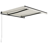 Manual Retractable Awning 300x250 cm Cream 3055185