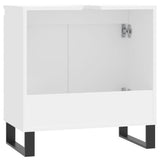 Bathroom Cabinet White 58x33x60 cm Engineered Wood 831588