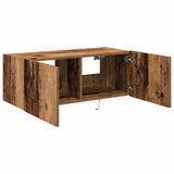 TV Wall Cabinet Old Wood 80 x 35 x 31 cm Engineered Wood 863104