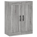 Highboard Grey Sonoma 69.5x34x180 cm Engineered Wood 3199903