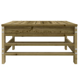 Garden Footstool Impregnated Wood Pine 825624