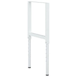 Adjustable Work Bench Frames 2 pcs Metal 55x cm Grey 147932