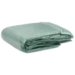 Greenhouse Replacement Cover 400x400x200 cm Green 316444