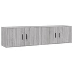 Wall-mounted TV Cabinets 2 pcs Grey Sonoma 80x34.5x40 cm 3188356