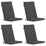 High Back Chair Cushion GEMERT 4 pcs 100% Polyester Anthracite 945898