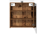 Bathroom Mirror Cabinet Old Wood 50 x 14.5 x 70 cm 889053