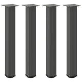 Console Table Legs 4 pcs Anthracite 72-74 cm Steel 4012470