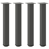 ZNTS Coffee Table Legs 4 pcs Anthracite 72-74 cm Steel 4012470