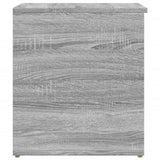Storage Chest Grey Sonoma 84x42x46 cm Engineered Wood 815193