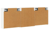 Bathroom Cabinet Set 3 pcs 126 x 16 x 62.5 cm Engineered wood 3403824