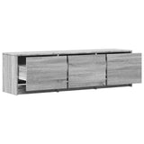TV Cabinet with LED with LED Grey Sonoma 140 x 34 x 40 cm 3418711