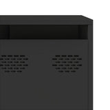 TV Cabinet Black 202x39x43.5 cm Cold-rolled Steel 3307149