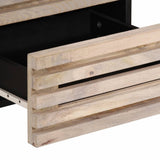 Bedside Cabinets 2 pcs 40x34x46 cm Solid Wood Bleached Mango 377433