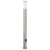 Bollard Lights with Outlet 3pcs 110 cm Stainless Steel IP44 4006016