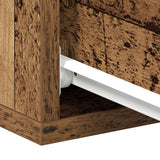Floating Nightstands 2 pcs Old Wood 40x32x15 cm Engineered Wood 861120