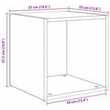TV Cabinet Set Wall-mounted 6 pcs Artisan Oak Engineered Wood 3393164
