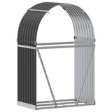 Log Holder Anthracite 80x45x120 cm Galvanised Steel 364559