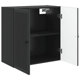Wall-Mounted Cabinet Black 59 x 31 x 60 cm Engineered Wood 897896