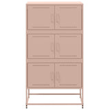 Sideboard Pink 68.5x38.5x123.5 cm Steel 846489