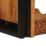 Wine Rack Brown 100 x 45 x 33 cm Solid Acacia Wood 4104761