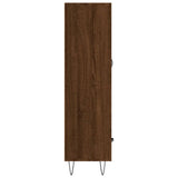 Highboard Brown Oak 69.5x31x115 cm Engineered Wood 830323