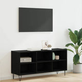 TV Cabinet Black Oak 103.5 x 30 x 50 cm Engineered Wood 881925