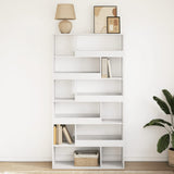 Bookcase White 100x33x187.5 cm Engineered Wood 3309348