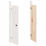 Outdoor Kitchen Doors MEPPEL 2 pcs White 50x9x82 cm Solid Wood Pine 832360