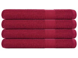 Towels "FROGN" 4 pcs Bordeaux 100x200 cm 360 gsm 136747