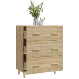 Sideboard Sonoma Oak 70x34x90 cm Engineered Wood 812153