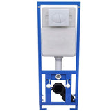 Wall-Hung Toilet with Concealed Cistern Ceramic White 275791