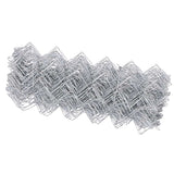 Chain Link Fence Silver 10 x 0.8 m Galvanised Steel 42004838