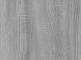 Wall Cube Shelves 4 pcs Grey Sonoma 100x15x30 cm Engineered Wood 815910
