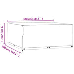 Garden Furniture Covers 2 pcs 16 Eyelets 300x300x75 cm Square 3155362