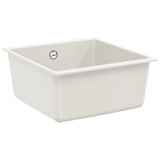Sink White 430 x 460 mm 80% Quartz and 20% Resin 42028423