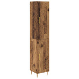 Highboard 2 pcs Old Wood Engineered Wood 3415691