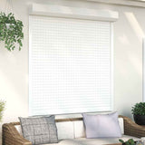 Roller Shutter Aluminium 140x150 cm White 144974