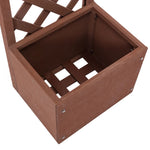 ZNTS Trellis Planter 40x30x135 cm WPC 149020