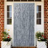 ZNTS Insect Curtain White and Grey 100x220 cm Chenille 284281