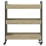 Kitchen Trolley Sonoma Oak 70x30x82 cm Engineered Wood 842317