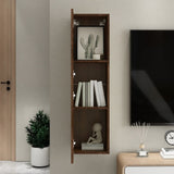 Wall-mounted TV Cabinet Brown Oak 30.5x30x110 cm 826680