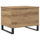 Coffee Table Artisan Oak 60x44.5x45 cm Engineered Wood 857441
