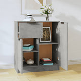 Sideboard Concrete Grey 60x30x70 cm Engineered Wood 811110