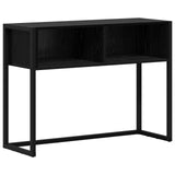 End Table Black Oak 100 x 36 x 75 cm Engineered Wood 886690