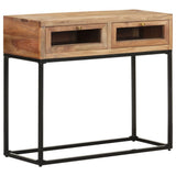 Console Table 90x35x76 cm Solid Acacia Wood 323505